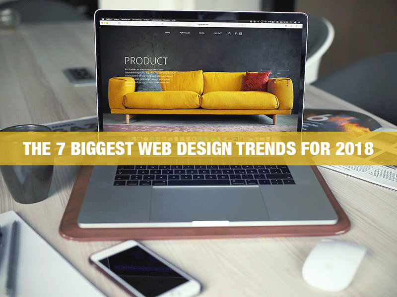 web design trends 2018